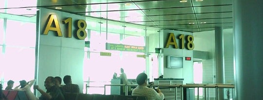 Gate A18 is one of SIN Airport Gates.