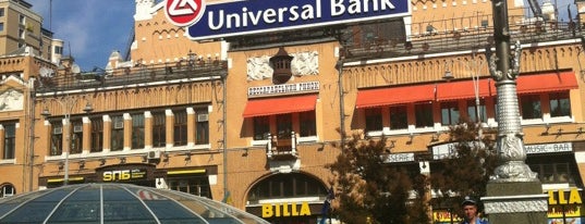 Bessarabska Square is one of Kyiv.