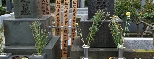 太宰治墓 is one of 多摩・武蔵野ウォーキング.