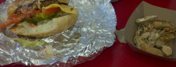 Five Guys is one of Joey's Favorite Places.