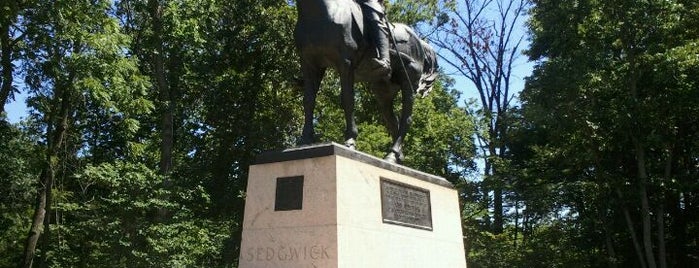 General John Sedgwick Memorial is one of Gettysburg Battlefield.