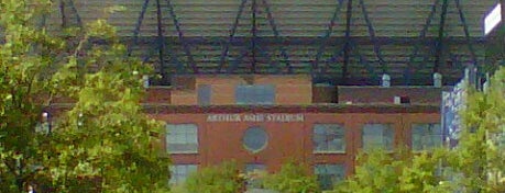 Arthur Ashe Stadium is one of A Guide to Flushing Meadows Corona Park.