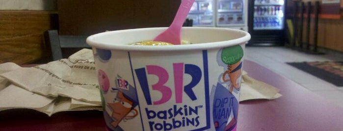 Baskin-Robbins is one of coffee,ice cream,and candy shops.