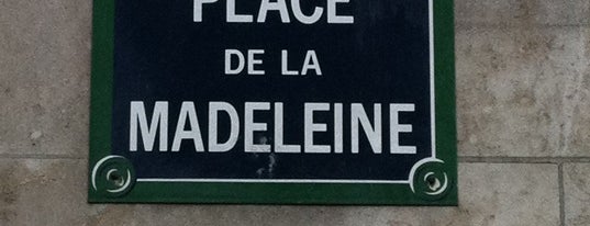 Place de la Madeleine is one of Places de Paris.