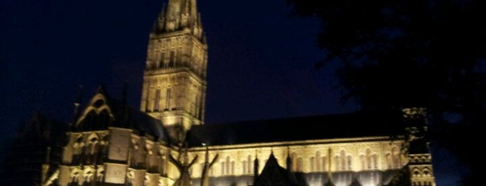 Salisbury Cathedral is one of England, Scotland, and Wales.