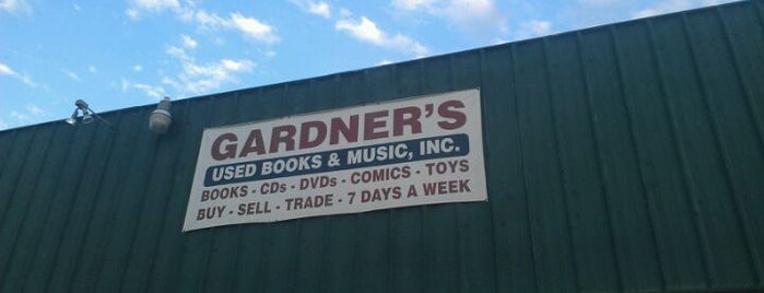 Gardner's Used Books and Music, Inc. is one of Tulsa To-Do List.
