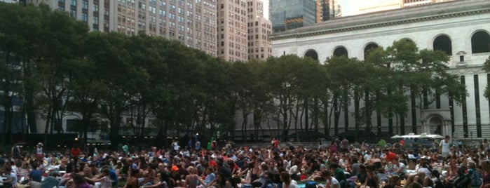 Bryant Park is one of When in New York....
