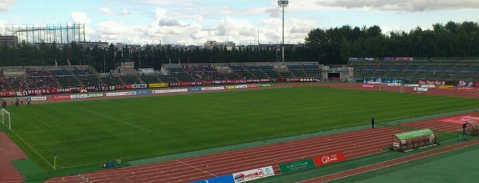 Sapporo Atsubetsu Park Stadium is one of J-LEAGUE Stadiums.
