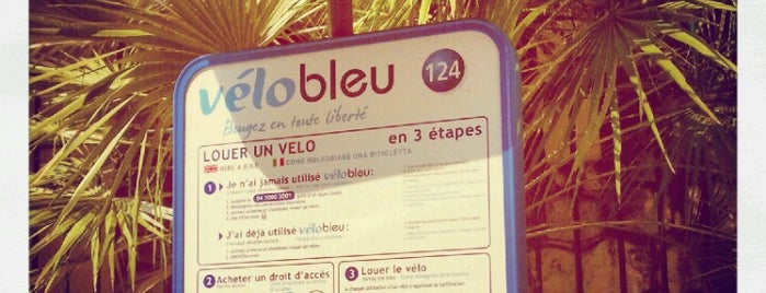 Vélo Bleu (Station No. 124) is one of Nice, FR.