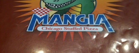 Mangia Pizza is one of สถานที่ที่บันทึกไว้ของ Cary.