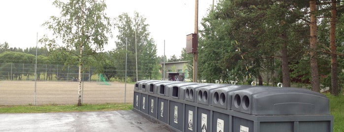 Isonmännyn puisto is one of Recycling facilities in Helsinki area.