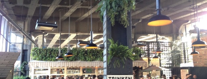The Biergarten at The Standard is one of NYC.