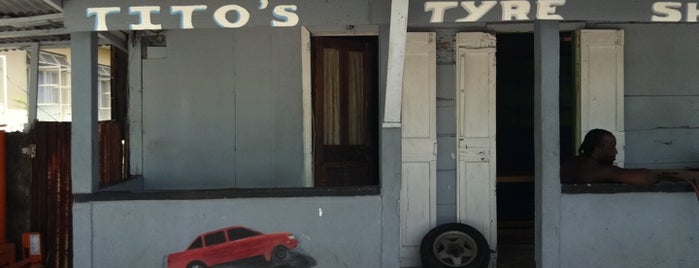 Tito's Tire Shop is one of All-time favorites in Dominica.