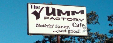 Yumm Factory is one of TM 40 Best Small Town Cafes.