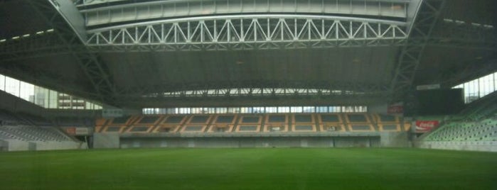 Noevir Stadium Kobe is one of Jリーグで使用されるスタジアム一覧.