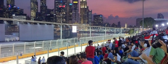 Singapore F1 Bay Grandstand is one of Singapore Formula 1 Grand Prix.