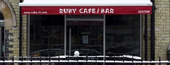 Ruby is one of Best coffee places.
