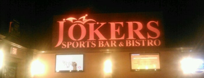Jokers Sports Bar And Bistro is one of My favorite places.