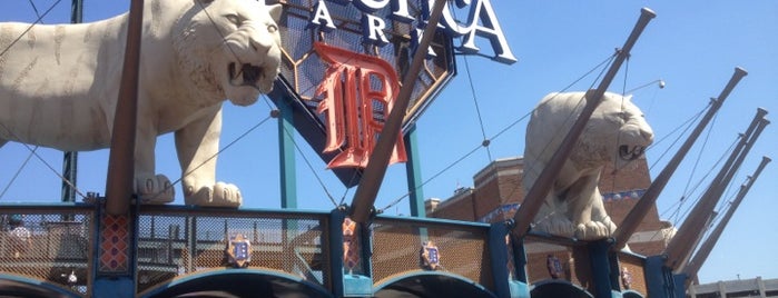 Comerica Park is one of Michigan.