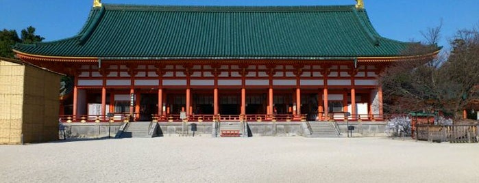 Heian Jingu Shrine is one of 京都の定番スポット　Famous sightseeing spots in Kyoto.