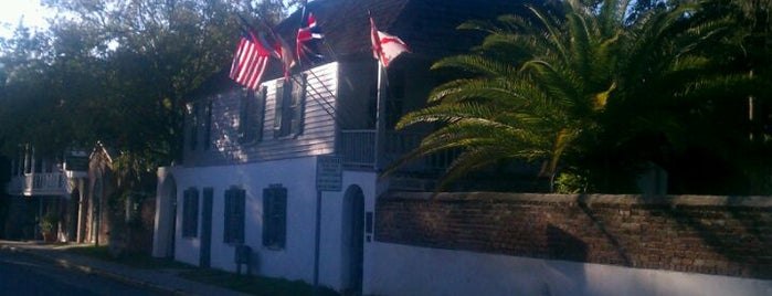 Gonzalez-Alvarez St. Augustine's Oldest House is one of St Augustine's Historic Sites #VisitUS.