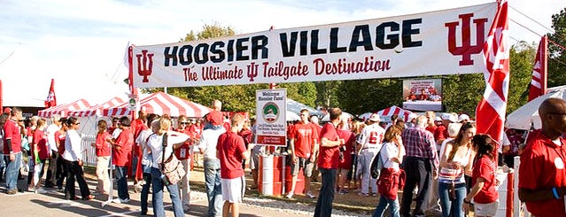Hoosier Village is one of IU -- Indiana University.