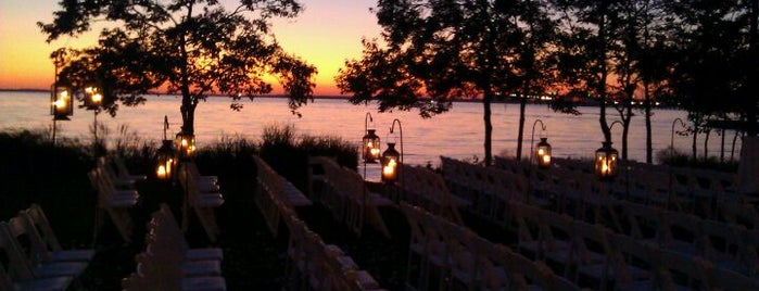 Chesapeake Bay Beach Club is one of Officiated Wedding.