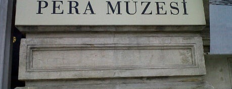 Pera Müzesi is one of İstanbul'daki Müzeler (Museums of Istanbul).