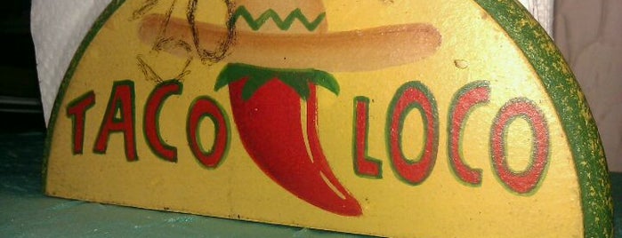 Taco Loco is one of Aonde comer em SJC?.