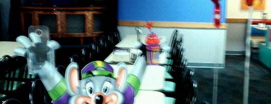 Chuck E. Cheese's is one of Chester 님이 좋아한 장소.