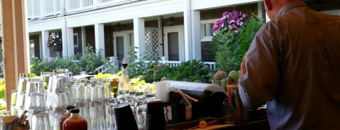 The Brant Point Grill at The White Elephant Hotel is one of Nantucket.