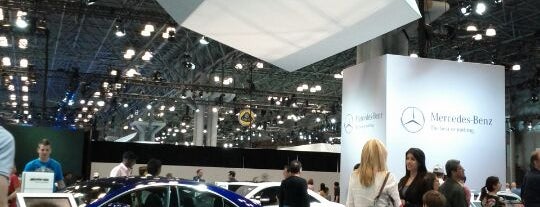 Mercedes-Benz at New York International Auto Show is one of Mercedes-Benz Club Cool Spots.