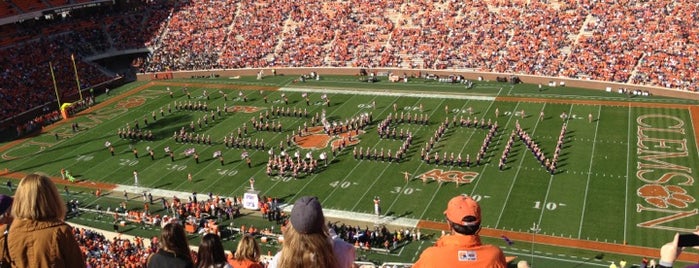 Frank Howard Field at Clemson Memorial Stadium is one of Great Sport Locations Across United States.