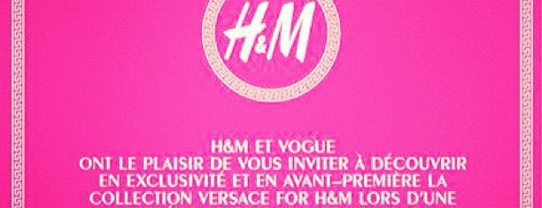 H&M is one of chrismise goes to Paris.