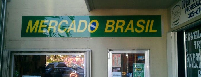 Mercado Brasil is one of Miami segundo os brasileiros.