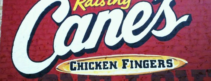 Raising Cane's Chicken Fingers is one of Walkabout Lewisville.