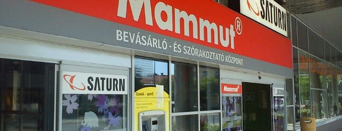 Mammut I. is one of Bevásárlóközpontok.