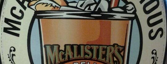 McAlister's Deli is one of Thomas’s Liked Places.