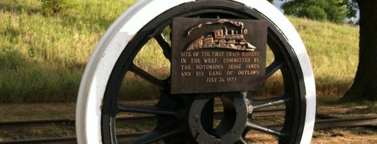 Jesse James' First Train Robbery Site & Historical Park is one of Iowa.