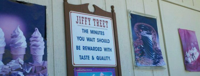 Jiffy Treet is one of Tempat yang Disukai John.