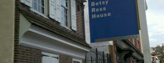 Betsy Ross House is one of Major Points of Interest in the Philadelphia Area.