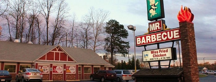 Mr. Barbecue is one of Winston-Salem.