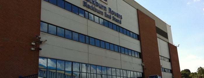 Ewood Park is one of Football grounds visited.