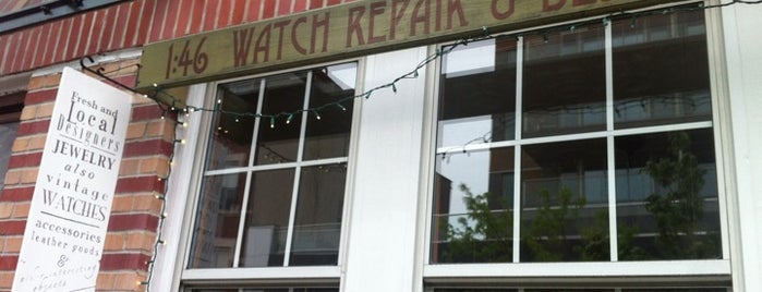 1:46 Watch repair is one of Marlon’s Liked Places.