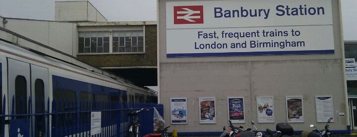 Banbury Railway Station (BAN) is one of Chiltern Railways.