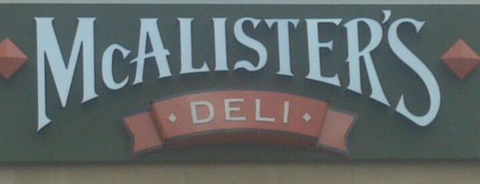 McAlister's Deli is one of Tempat yang Disukai 🖤💀🖤 LiivingD3adGirl.
