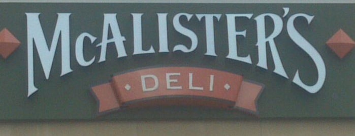 McAlister's Deli is one of Locais curtidos por 🖤💀🖤 LiivingD3adGirl.