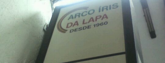 Arco Íris da Lapa is one of Guia de Botequins - O Globo.