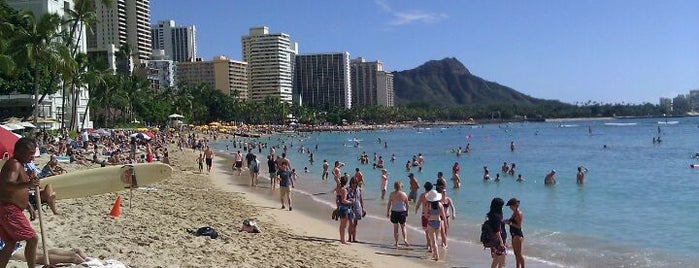 Waikīkī Beach is one of World's Best Beach Bars.