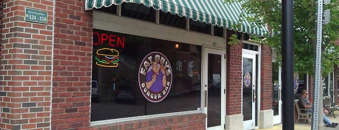 Fat Guy's Burger Bar is one of Tempat yang Disukai Josh.